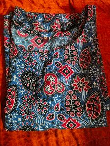 Floral Print Kurta