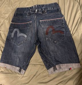 Evisu Vintage Denim Shorts