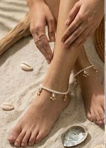 Handmade Pearl Anklets