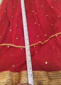 Girls' Ethinc Festive Top and Skirt Set