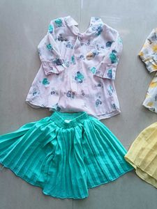 Girls Clothes Bundle: Dresses &amp; Skirts