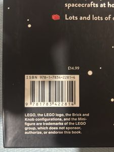 Lego space book