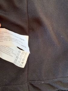 ZARA Pinstripe Strapless Mini Dress