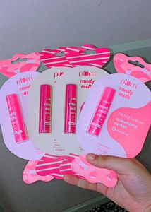 Set Of 2 Plum Candy Melts Tinted Lip Balm
