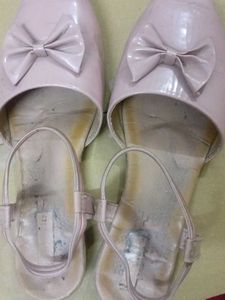 Cute Pink Ballet Flats with Bow