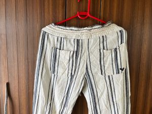 Striped Linen Pants