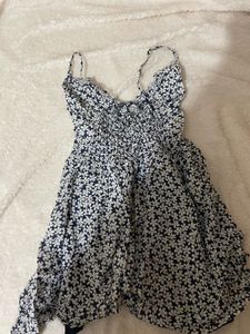 Floral Print Mini Dress