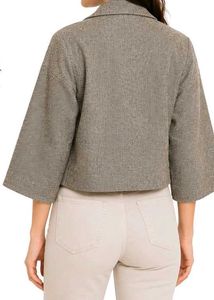 Chic Cropped Tweed Jacket
