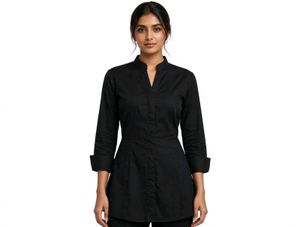 Elegant Black Kurta Top