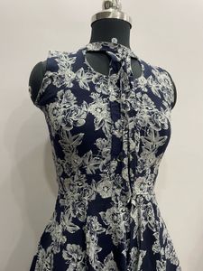 Floral Print Skater Dress