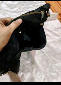 Stylish Quilted Black Shoulder Bag