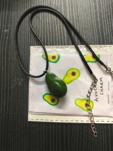 🥑 Avocado Fruit Charm Necklace ✨
