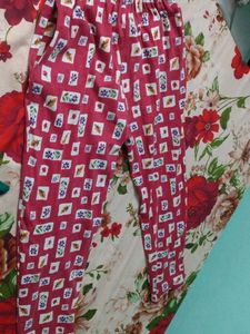 Cozy Printed Pajama Bottoms