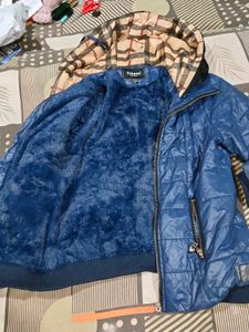 Stylish  Jacket fur inside and sweater