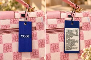 Pink Leather Bag