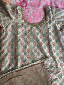 Chanderi Suit