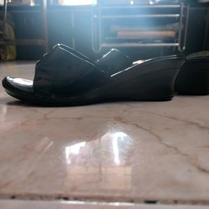 FANCY PARTY WEAR HEELS (BLACK AND GREY)(TWO COMBO)