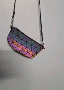Geometric Prism sling Bag
