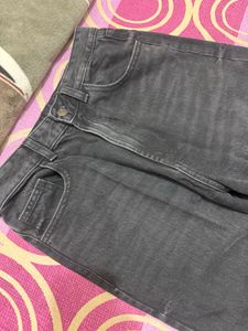 Classic Dark Wash Denim Jeans