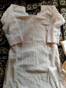 New Chikankari Stitched Suit 3pc