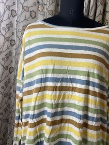 Striped Long Sleeve Top