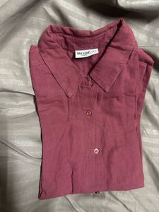 Men's Classic Maroon Shirt