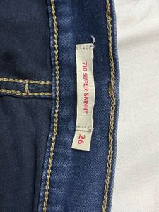 Women's Blue Skinny Fit Jeans