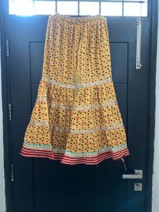 Beautiful Yellow Floral sharara set