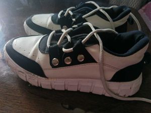 Black &amp; White Sneakers