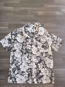Floral Print Short Sleeve Shirt