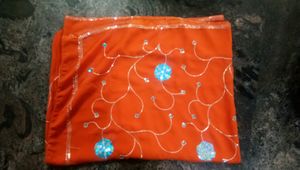 Georgette Sequence Saree