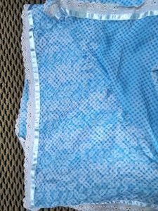 Beautiful Blue Gingham Dupatta