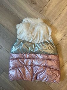 Zara Colorblock Puffer Vest
