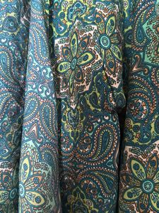 Boho Paisley Kimono Wrap Top