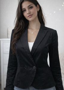 H&M Black Coat