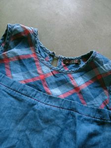 Cute Blue  Top