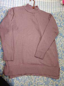 Chic Turtleneck Knit Sweater