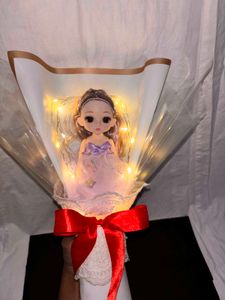 Doll Bouquet with Lights