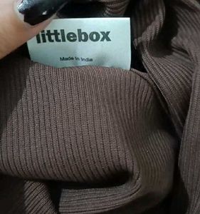 Brown Bodycon Mini Dress