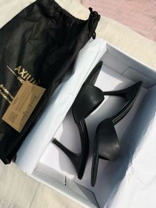 AXIUM open toe stiletto heels