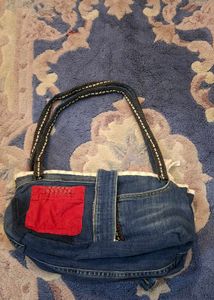Unique Denim Hobo Bag