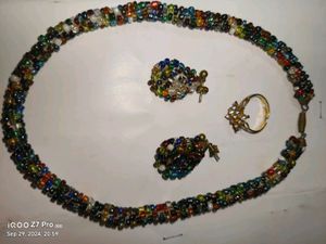 Necklace With Earrings..