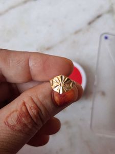 Gold flower desine baby Ring