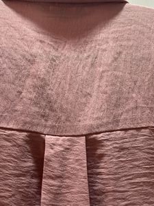 AND Stylish Pink Oversized Button-Up Top