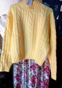 SALE !! Mango Premium Knit Turtleneck Sweate