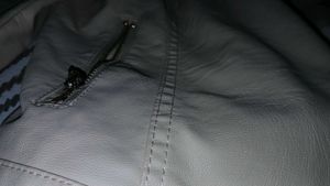 Stylish Cream Moto Jacket