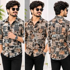Men's Printed Casual Shirt