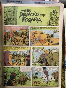 The Demons of Koqania Comic Book