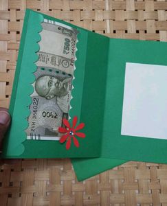 Handmade Diecut Greeting Card with Envelope