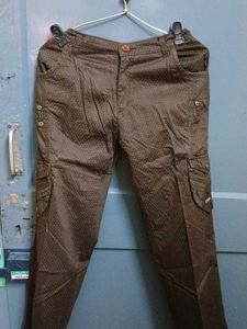 Cargo Pants with Polka Dots